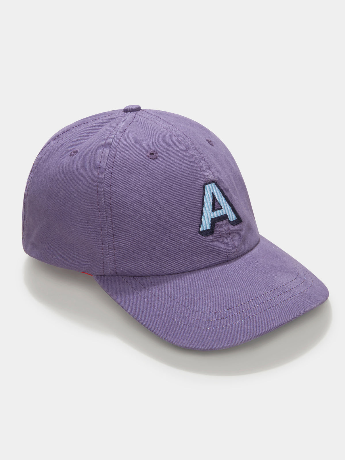 Aubin Purple Hendwell Washed Twill Cap | Hats