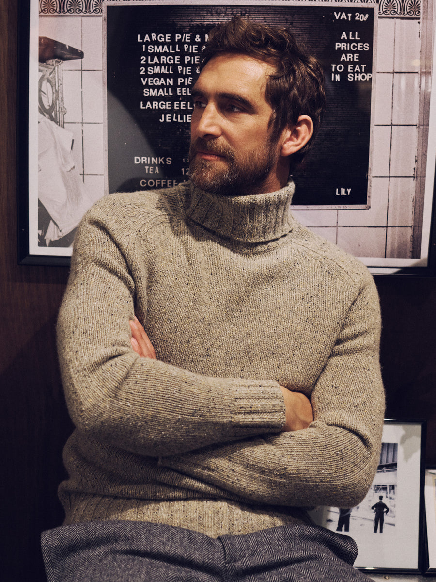 Caster Donegal Roll Neck