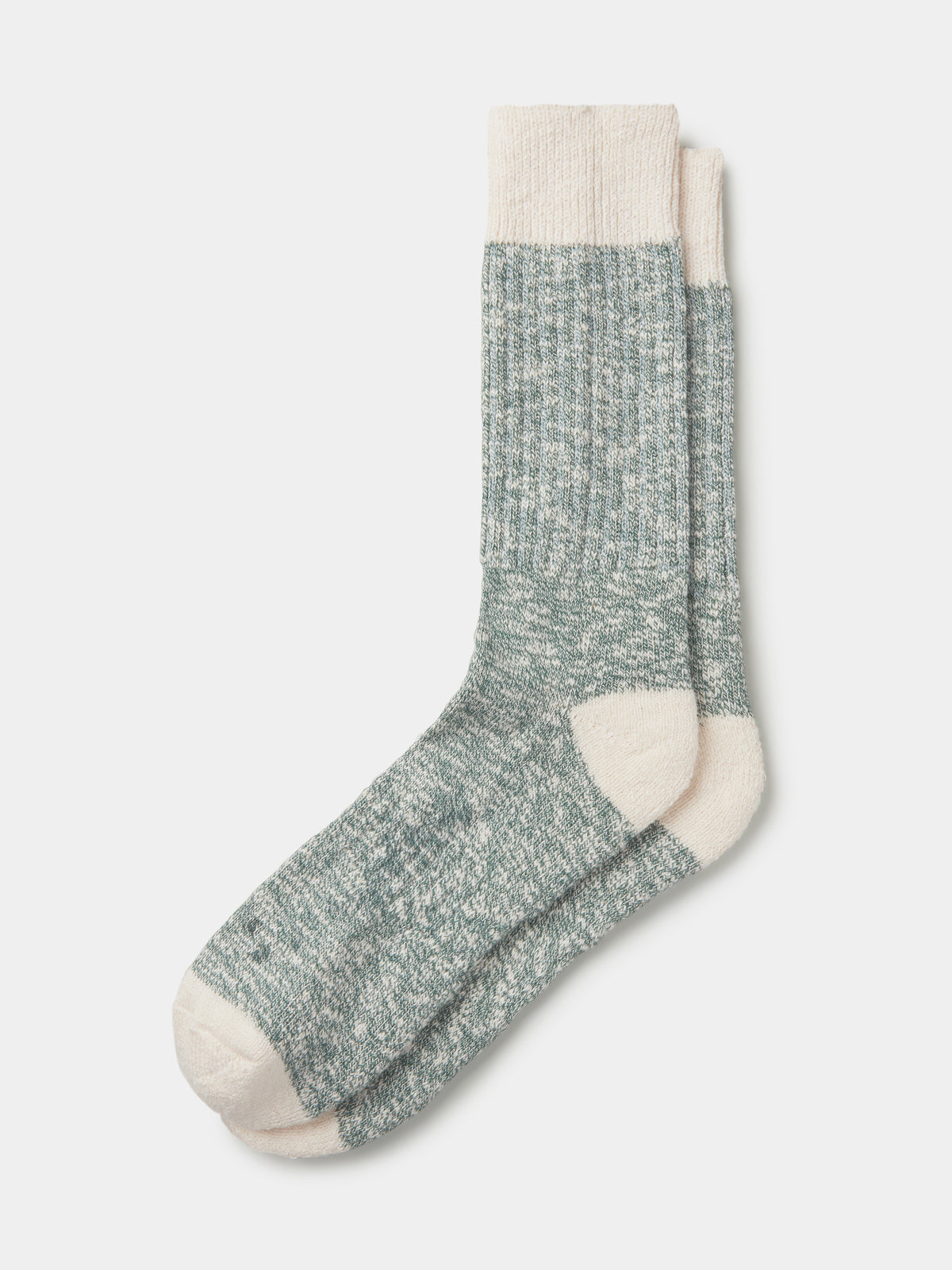 Aubin Green Twist Dale Twist Sock | Socks