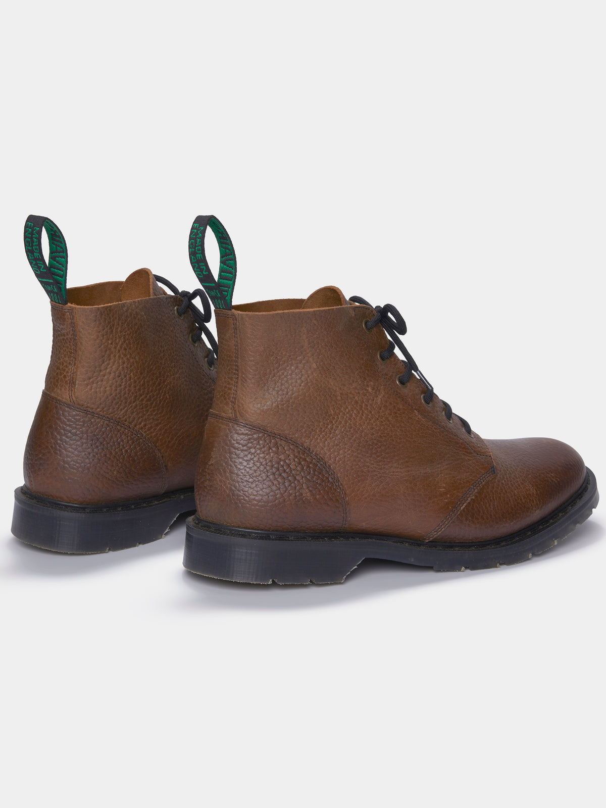 Aubin Brown 6 Eye Derby Boot | Footwear