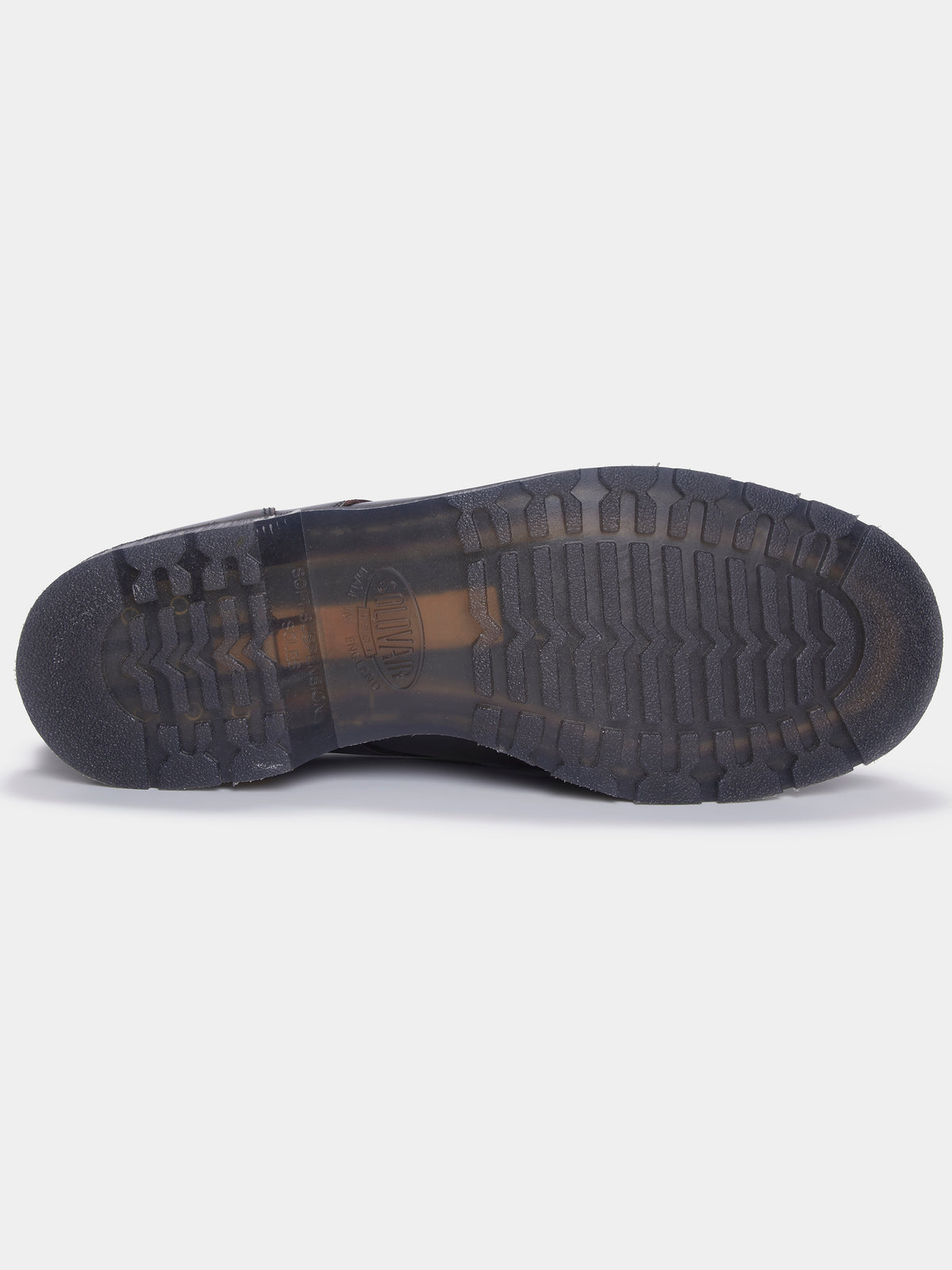 Aubin Burgundy 4 Eye Gibson Shoe | Footwear