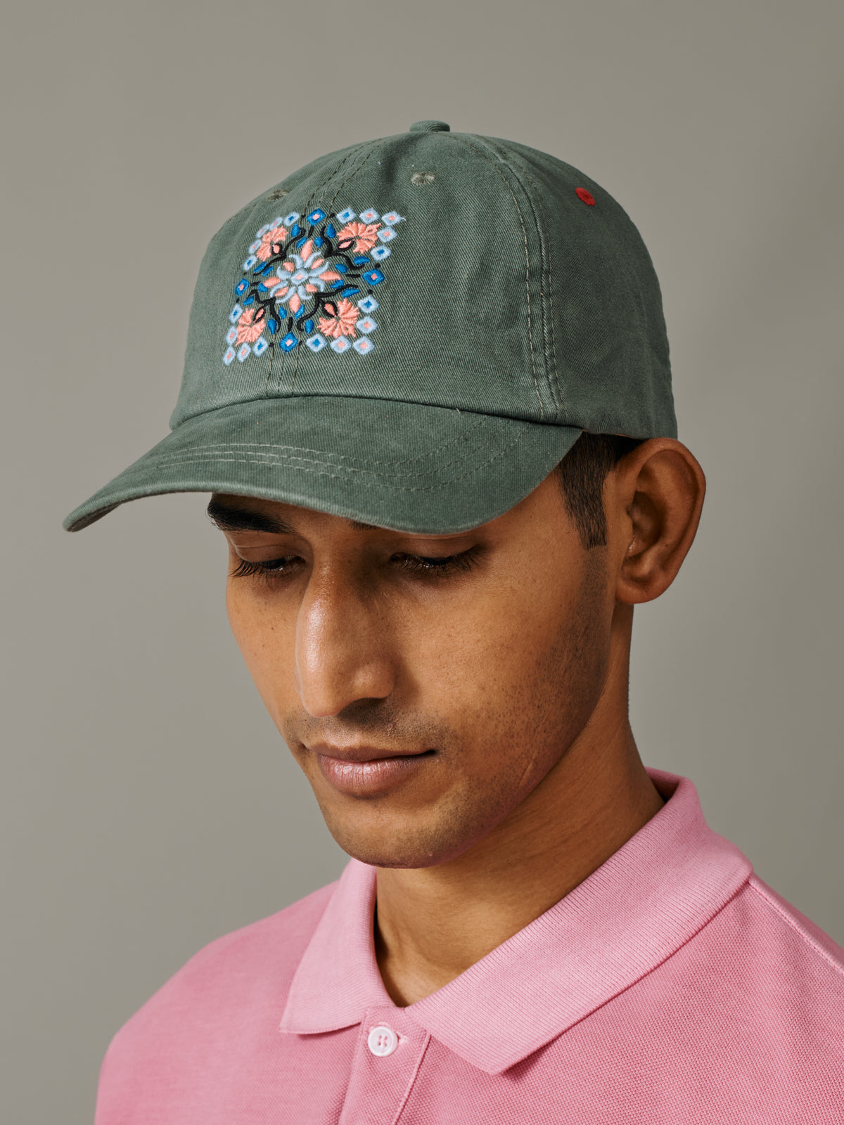 Aubin Khaki Hendwell Washed Twill Cap | Hats