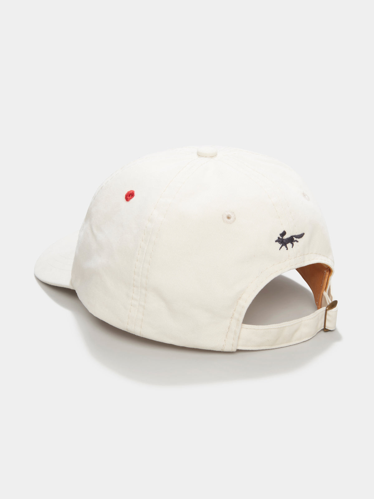 Aubin Vintage White Hendwell Washed Twill Cap | Hats