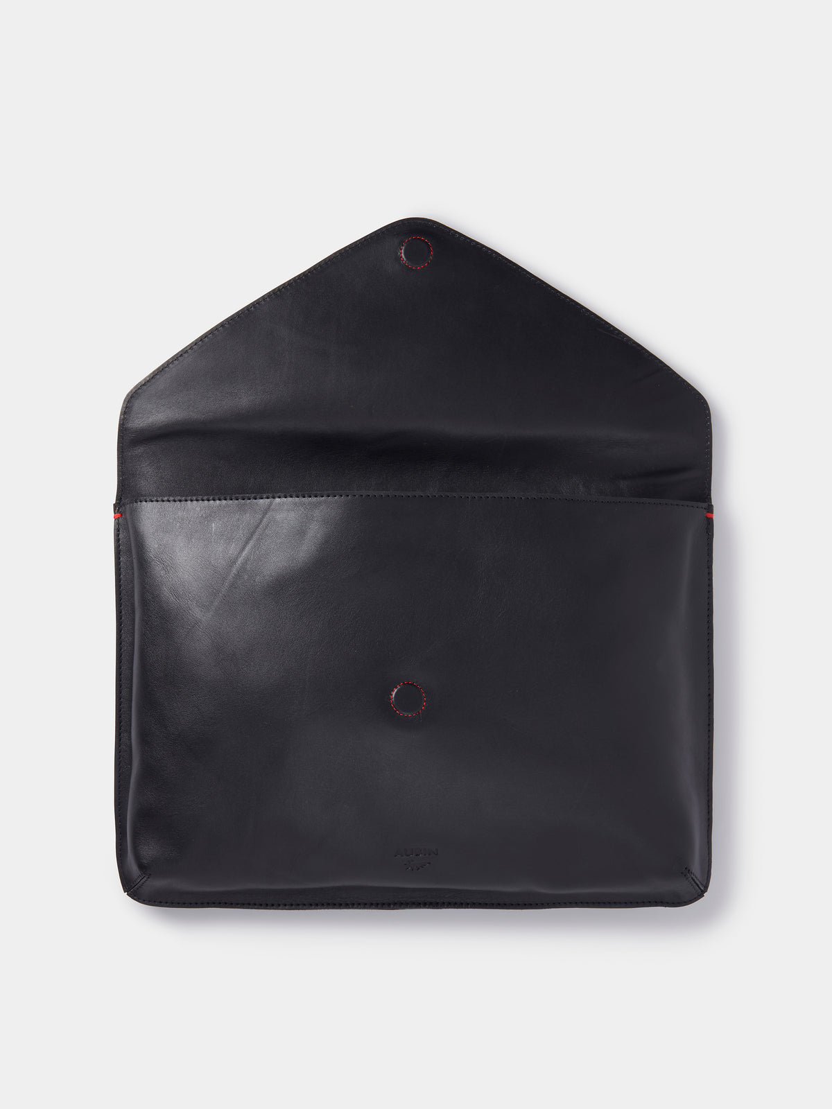 Aubin Black Leather Laptop Sleeve | Bags