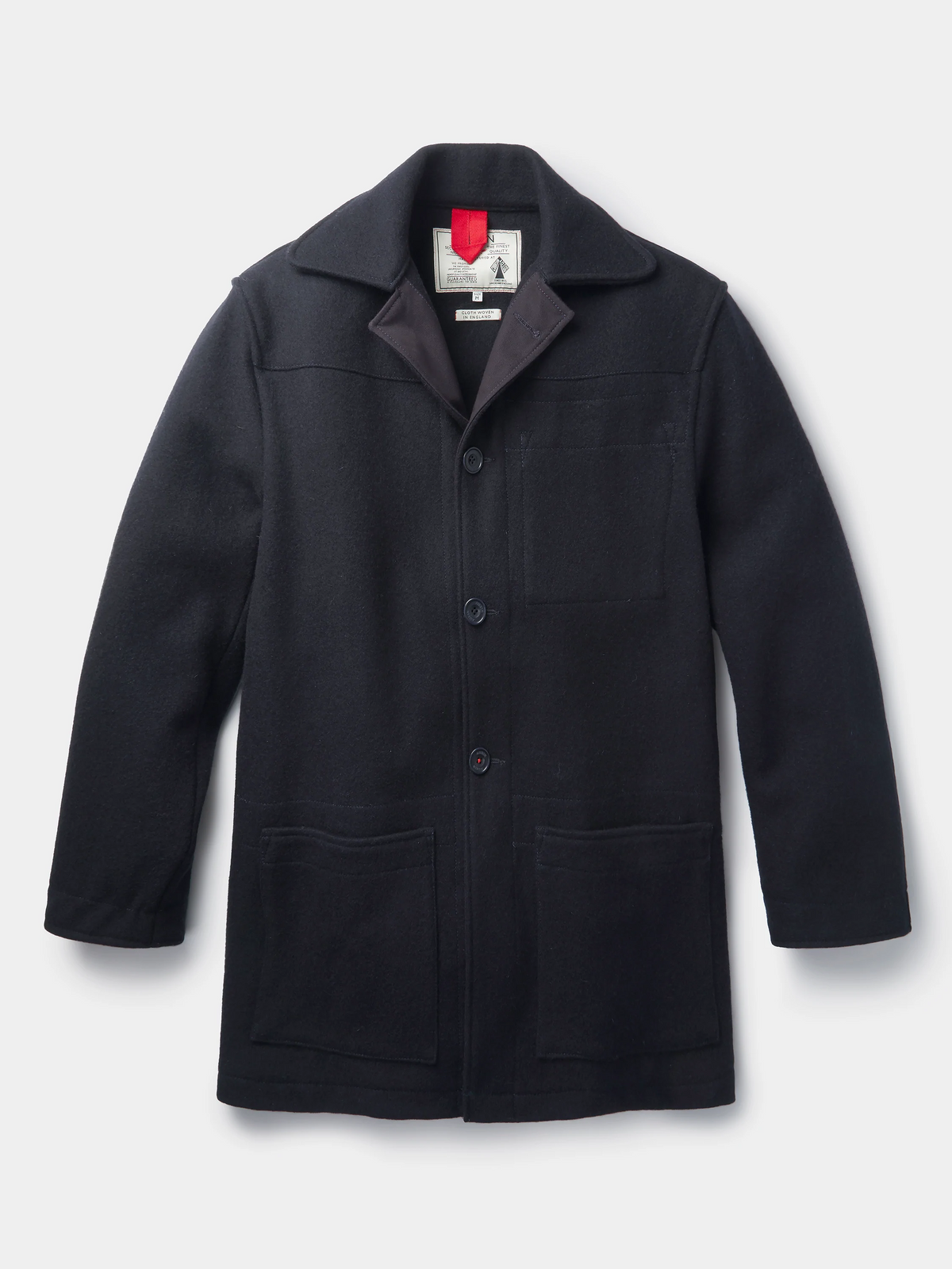 Aubin Navy Brumby Jacket | Wool Jacket