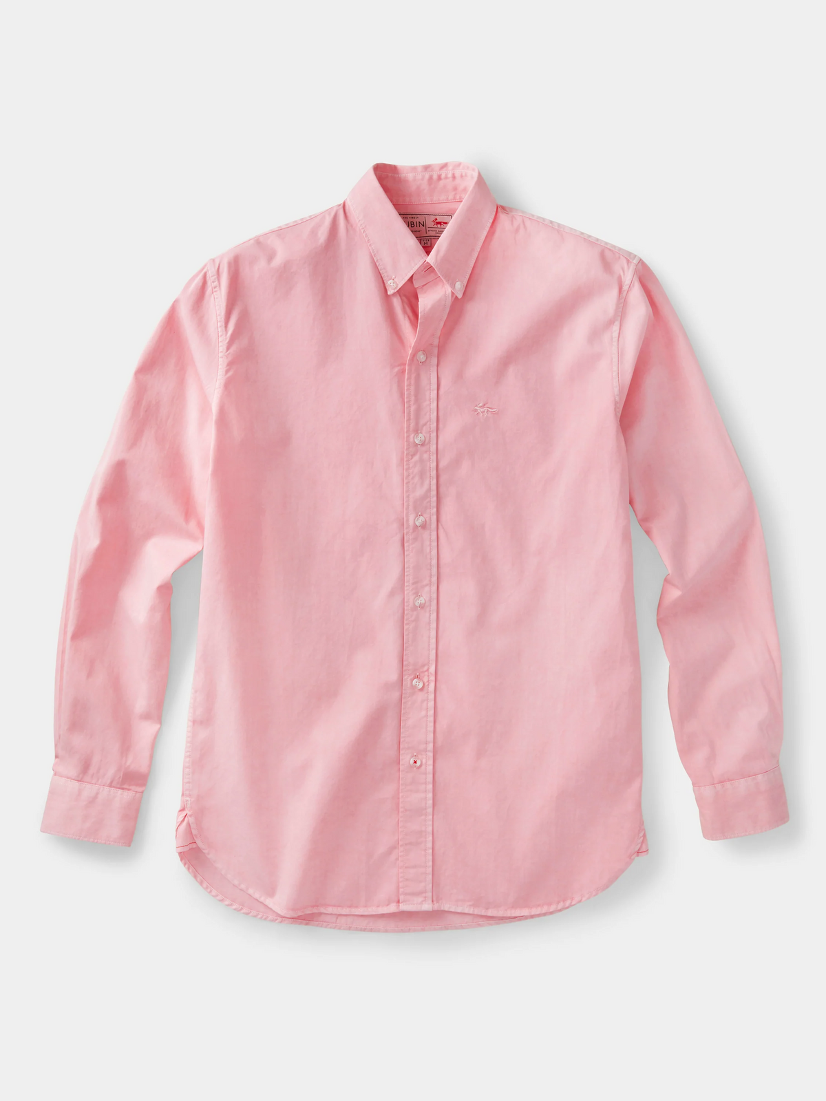 Aubin Hessle Shirt in Pink, flat lay, front