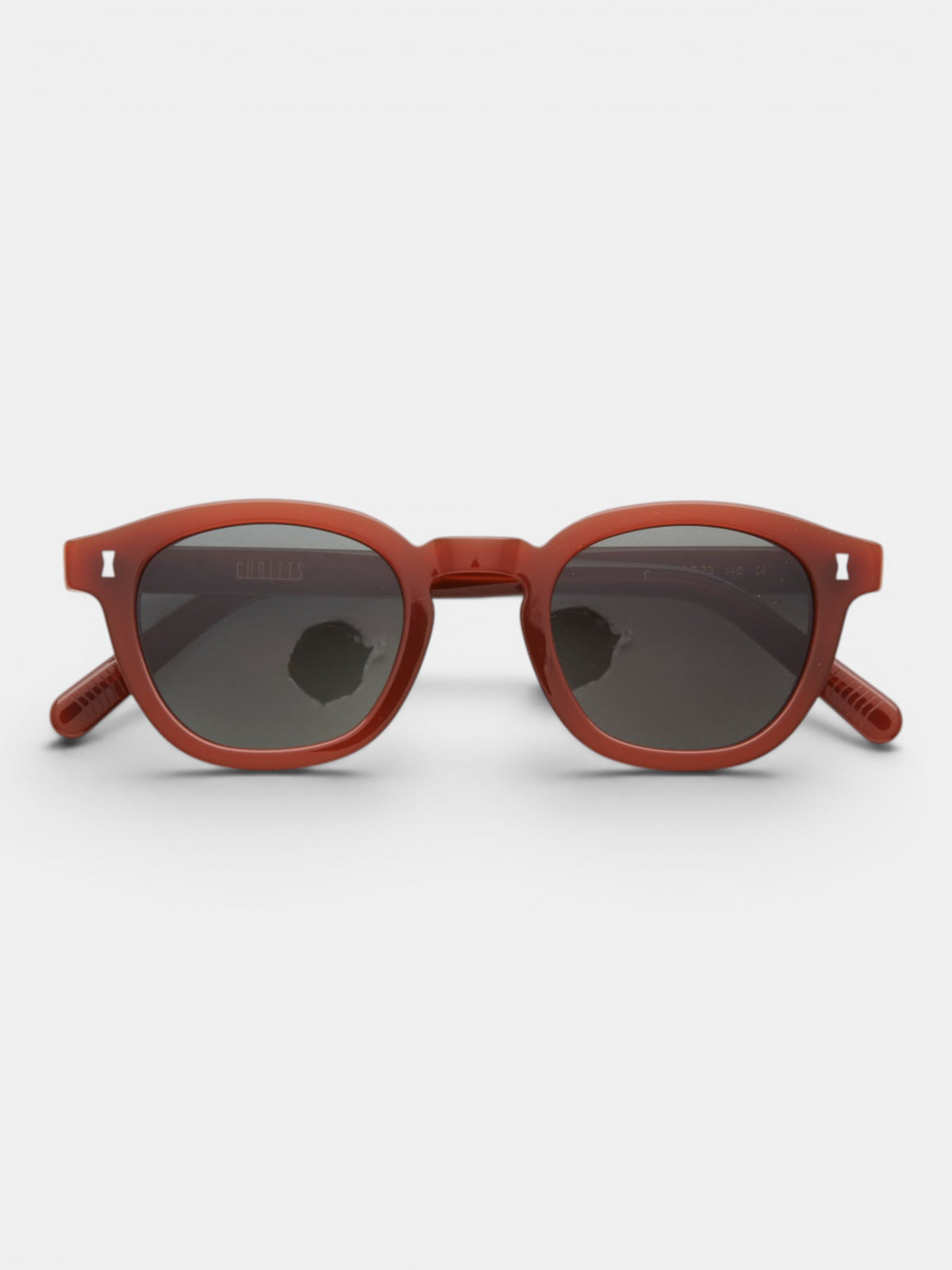 Aubin Cubitts Moreland Sunglasses in Chestnut, front view