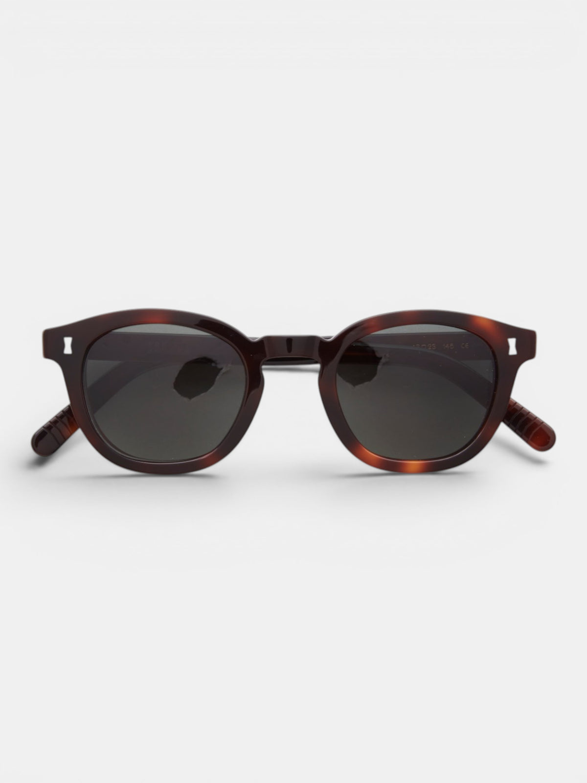 Aubin Cubitts Moreland Sunglasses in Dark Turtle, front view