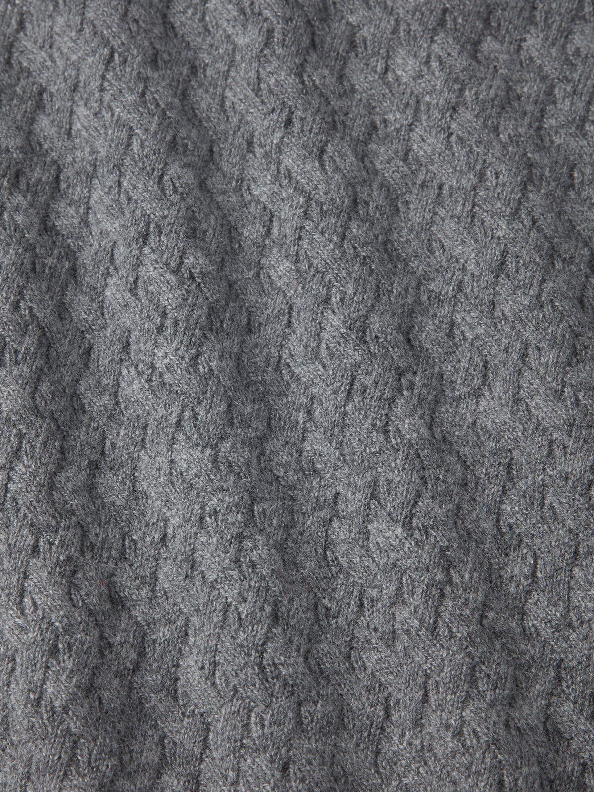 Aubin Grey Marl Oswald Cashmere Blend Crew Neck Jumper | Crew Neck