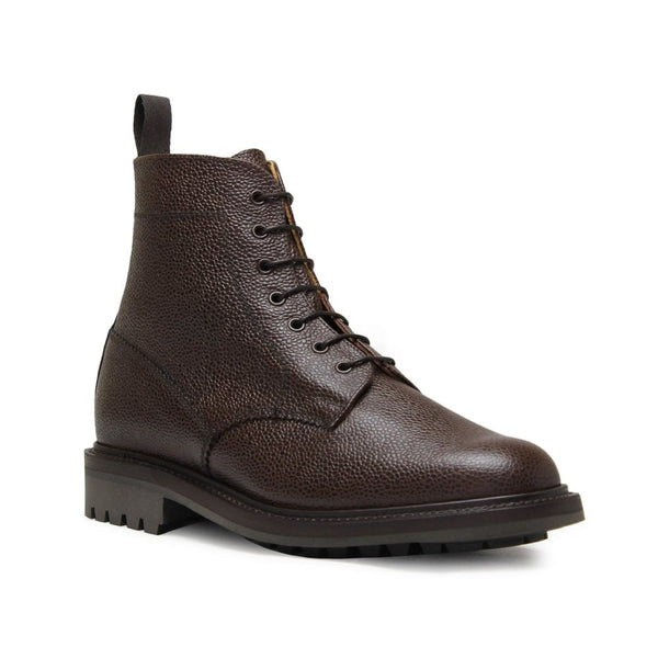 Walnut Grain Sanders Kelso Derby Boot | Aubin