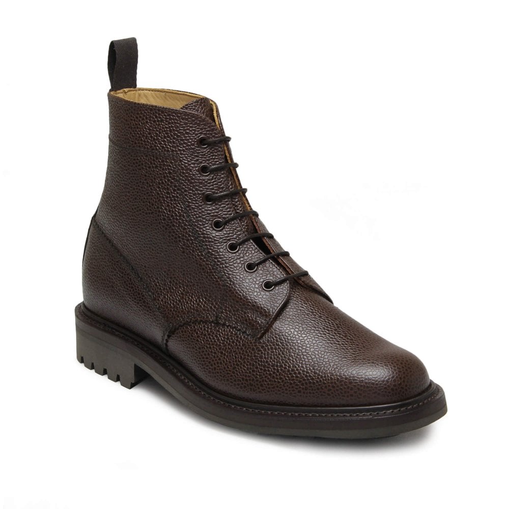 Aubin Walnut Grain Sanders Kelso Boot | Footwear