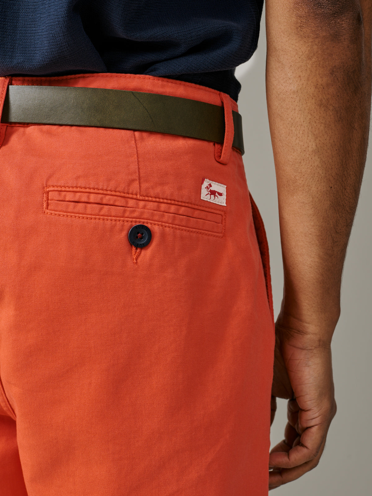 Aubin Tomato Stamford Chino Short | Chino Short