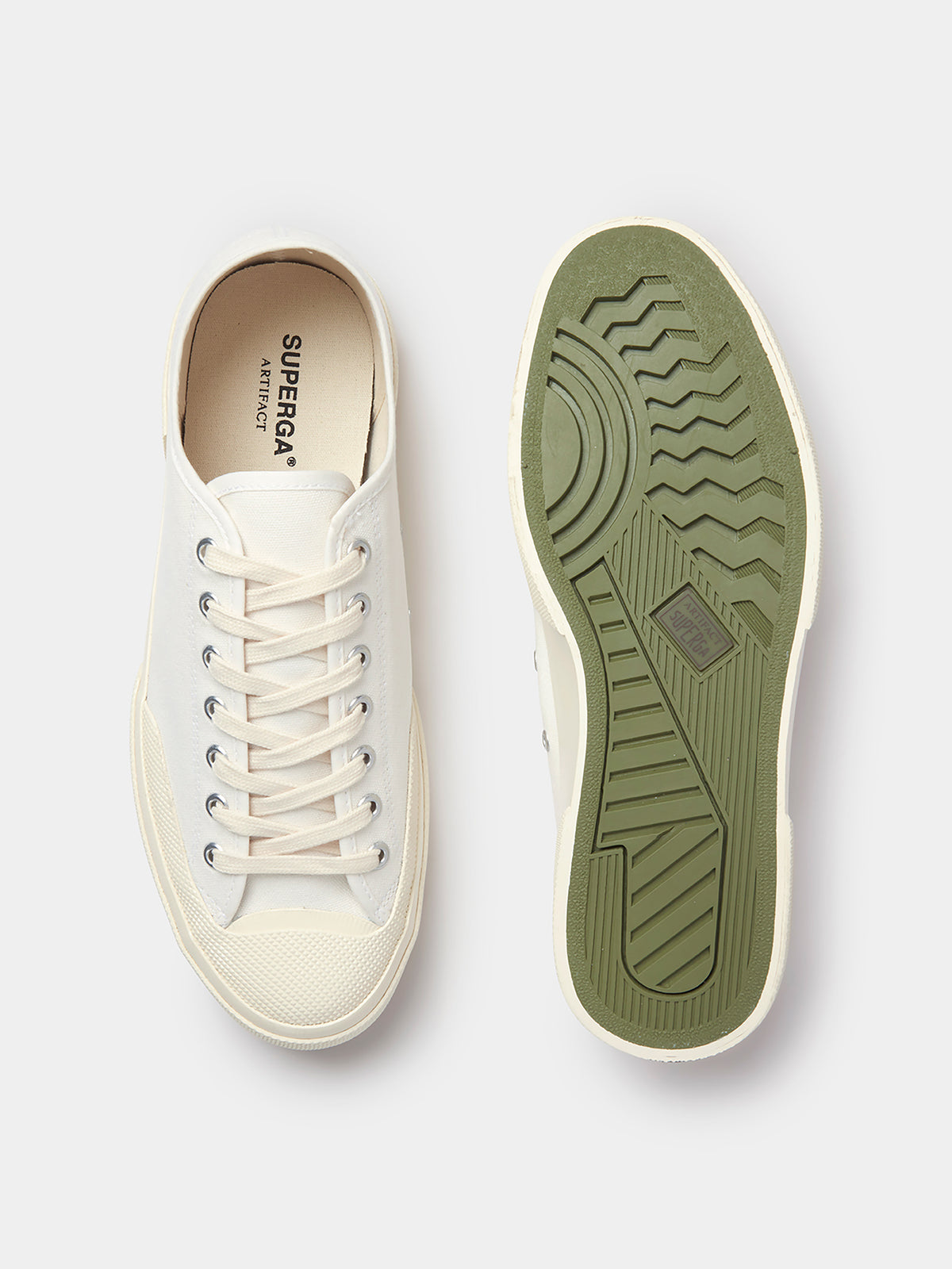 Aubin Off White Superga - Low Cut Canvas Shoe | Footwear