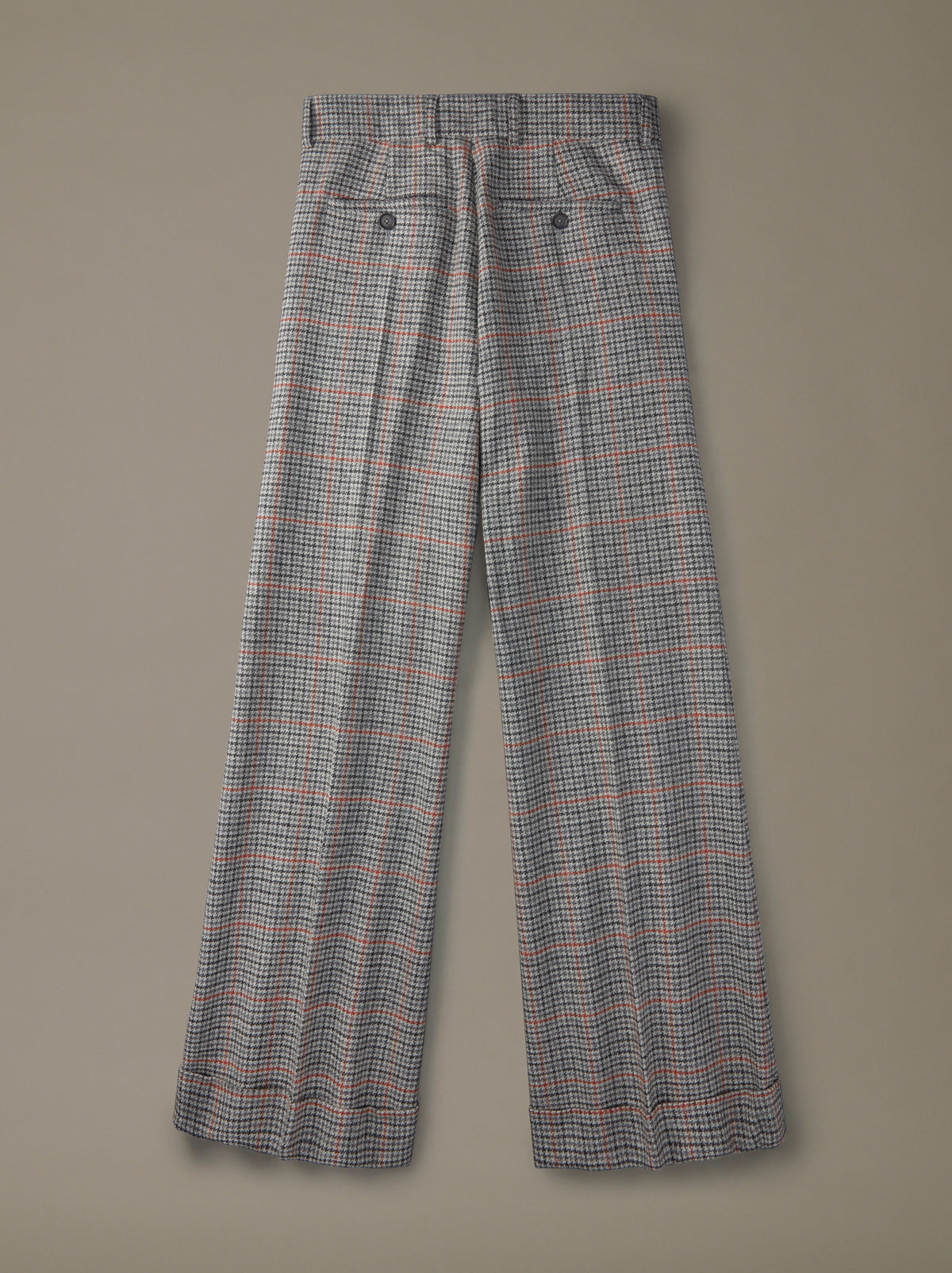 Aubin Windowpane Suit Trouser, back view