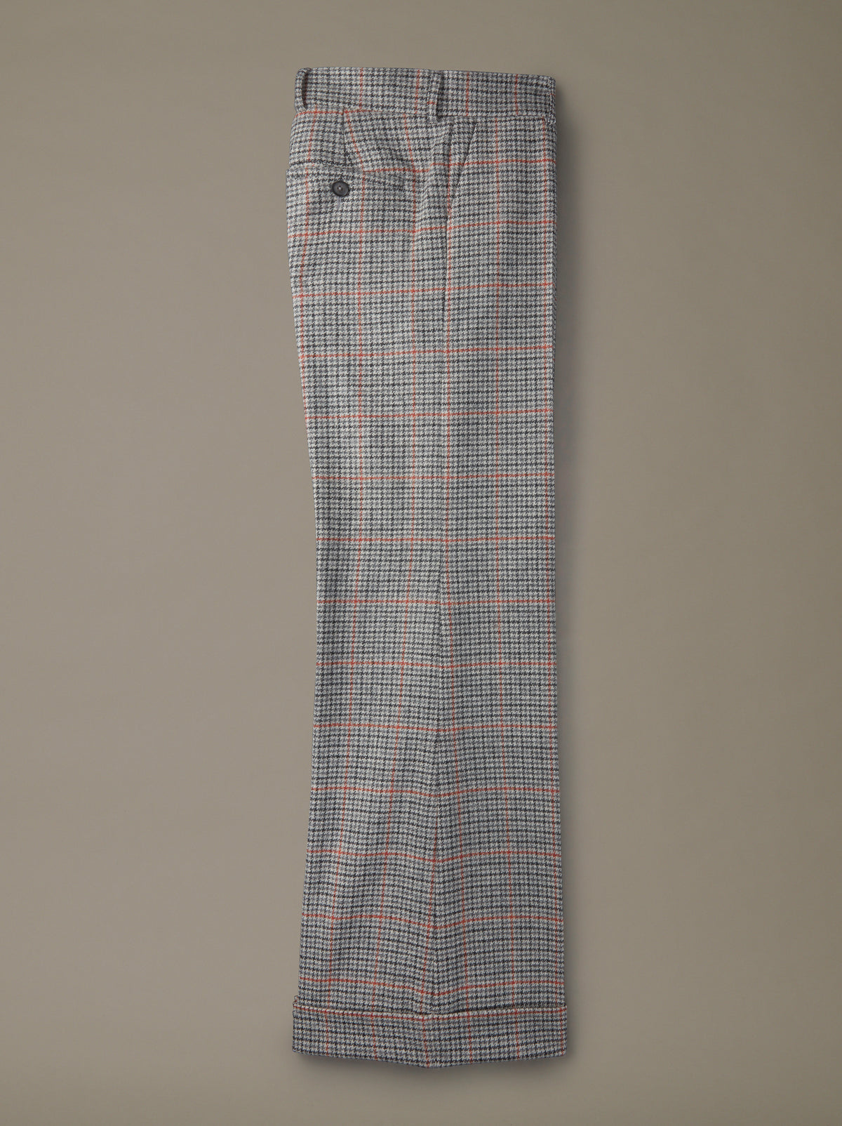 Aubin Windowpane Suit Trouser, side view