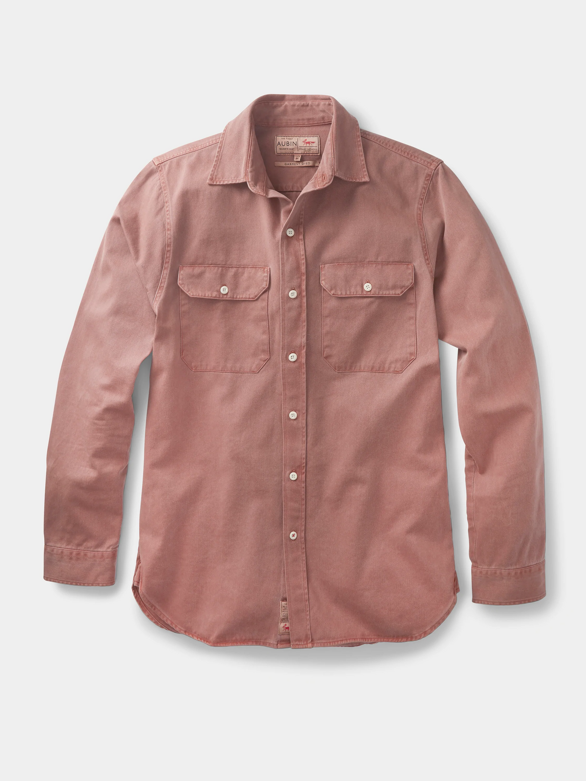Aubin Rust Normanby Shirt | Overshirt