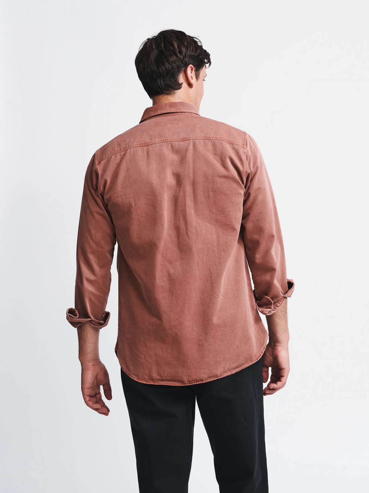 Aubin Rust Normanby Shirt | Overshirt