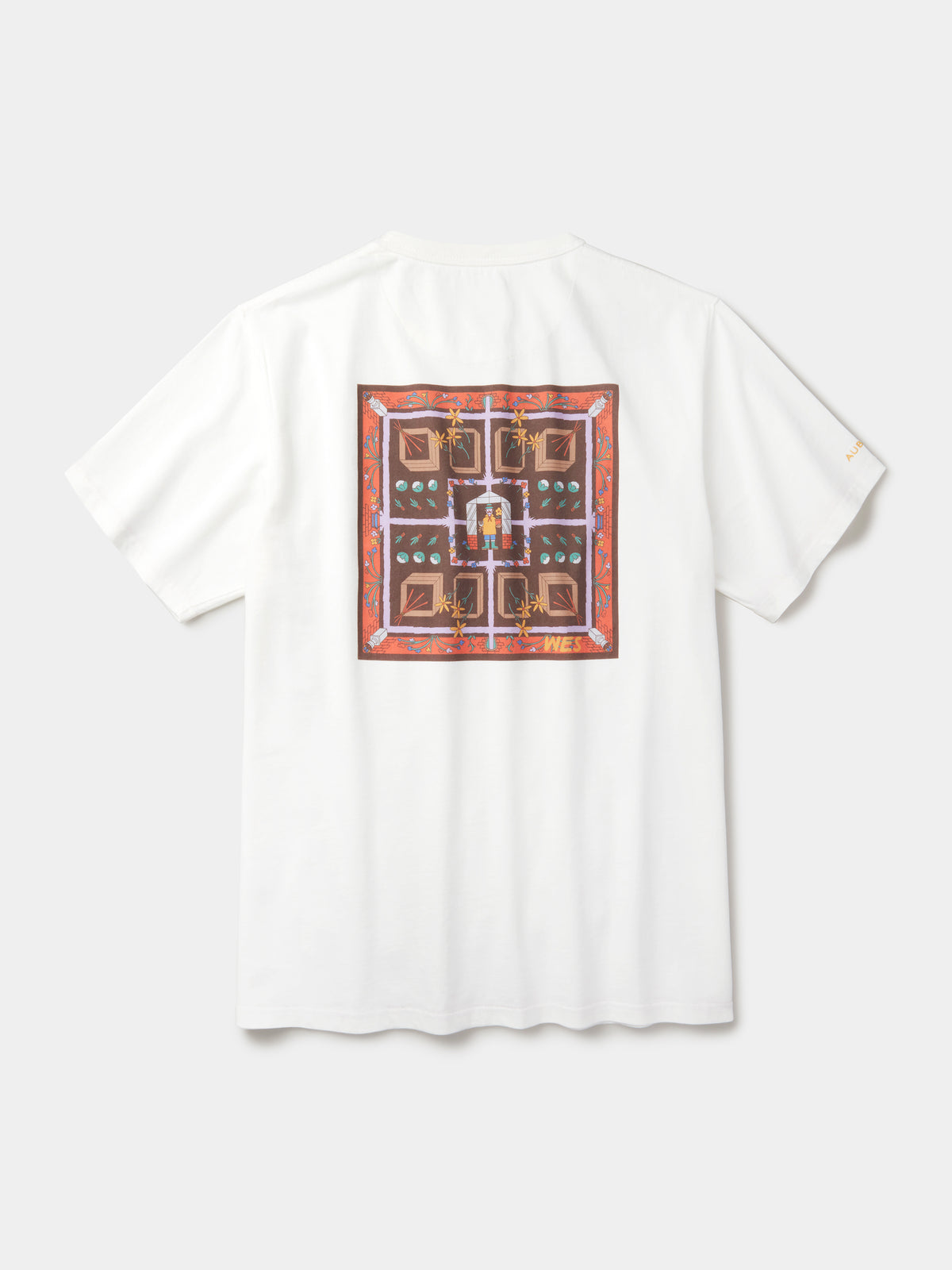 Aubin Garden Print Wes T-Shirt | T-Shirt