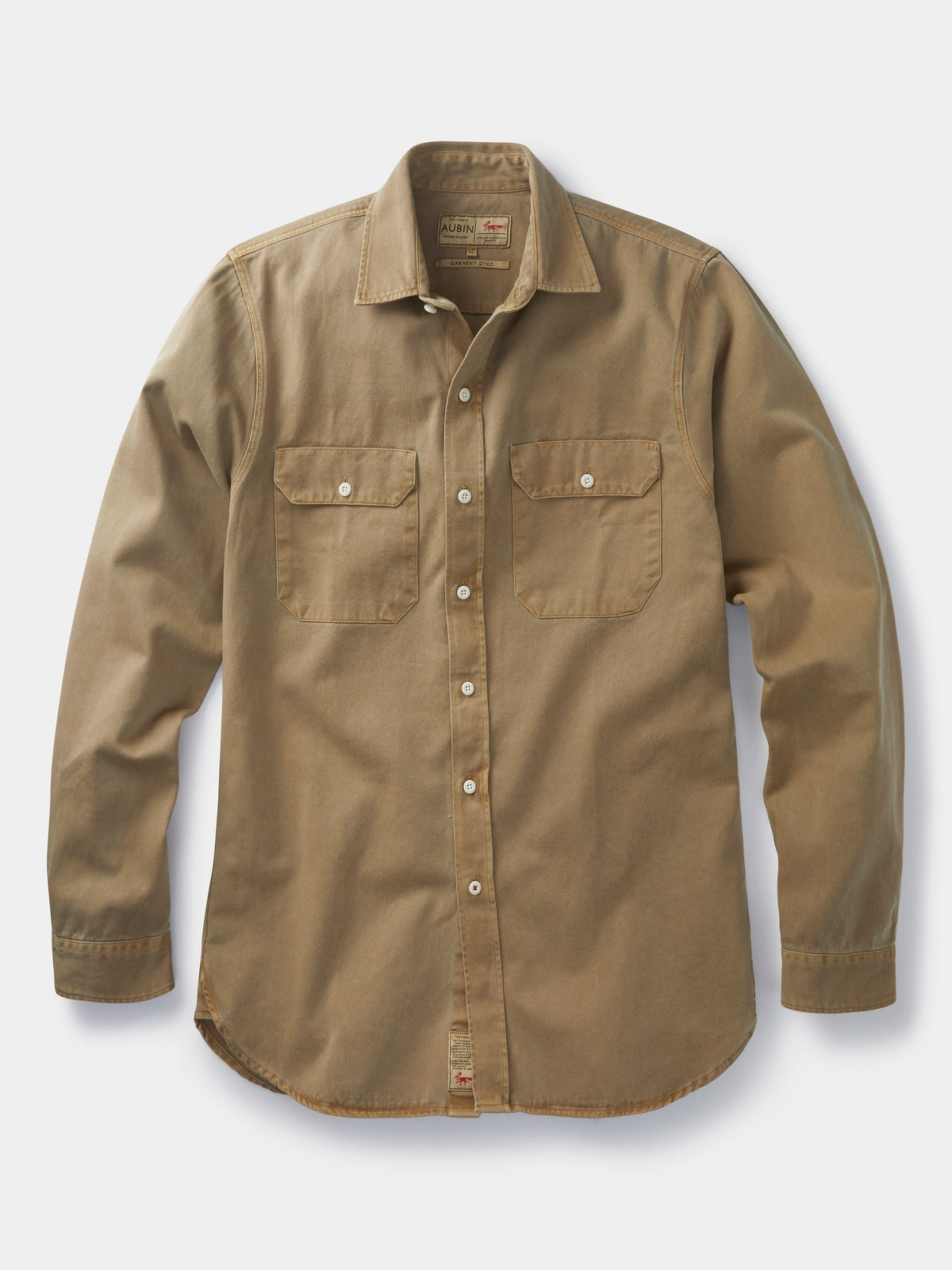 Aubin Sand Normanby Shirt | Overshirt