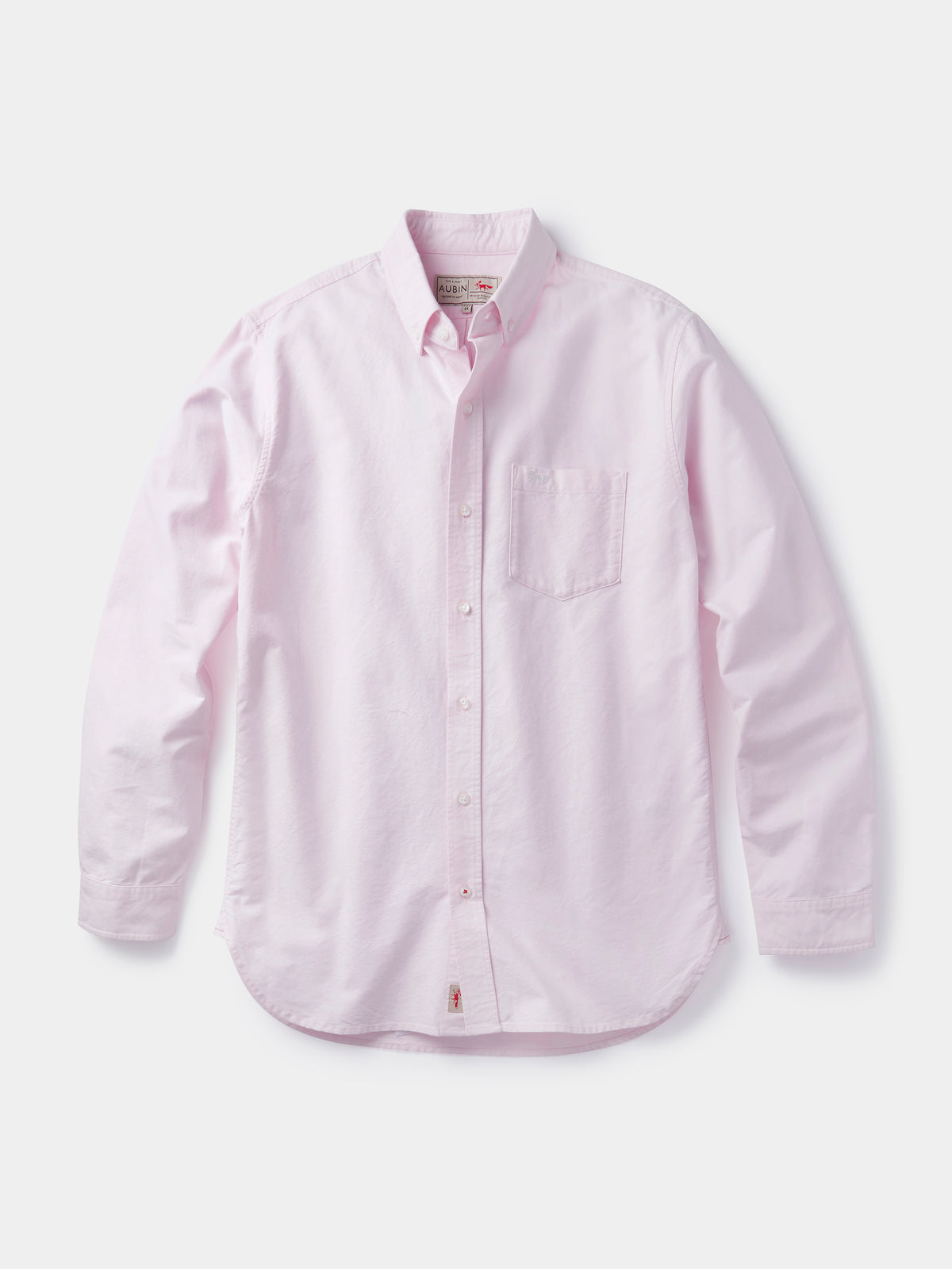 Aubin Pink Aldridge Oxford Button Down Shirt | Oxford Shirt