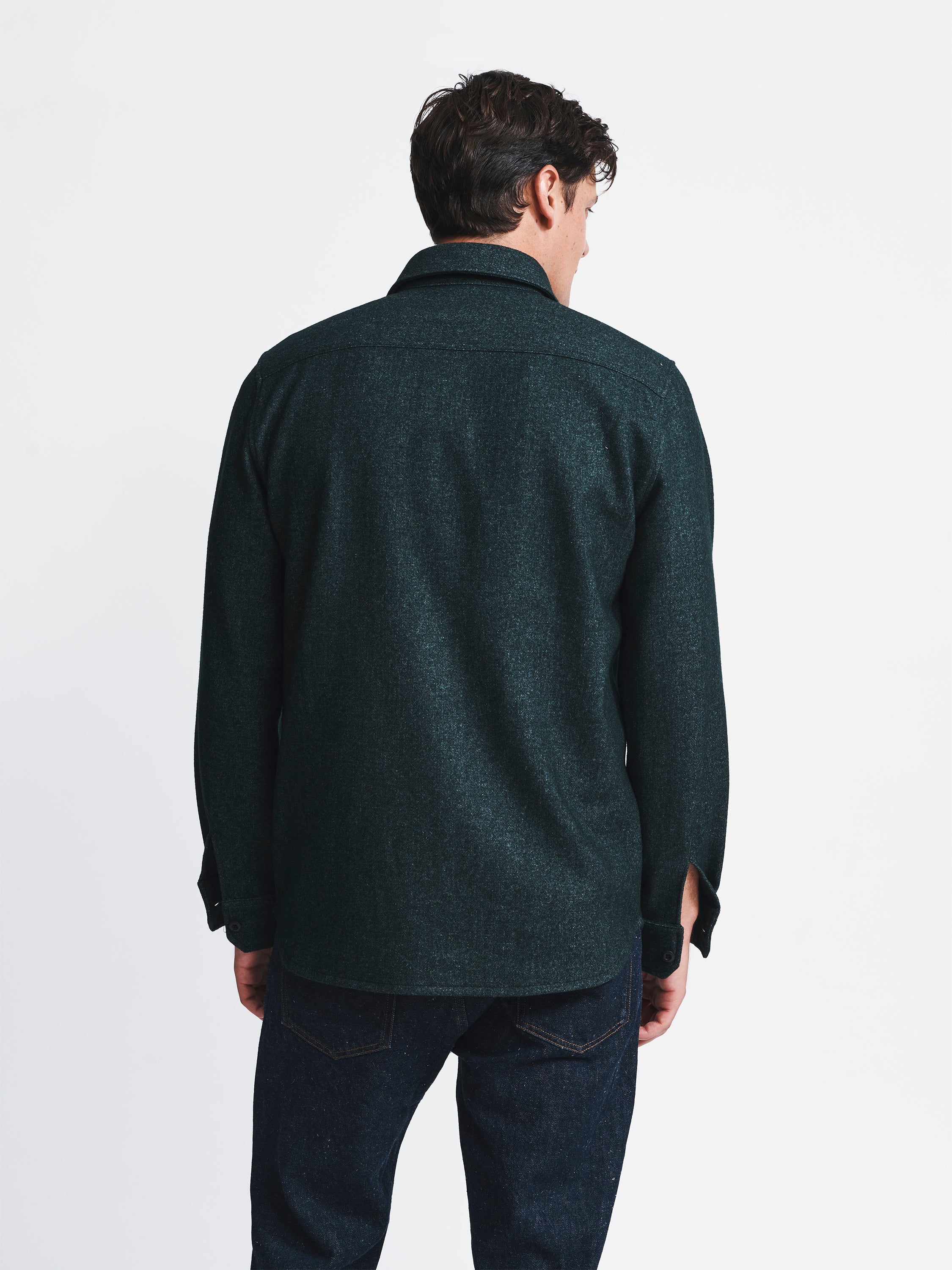 Lysaghts Wool Overshirt – Aubin