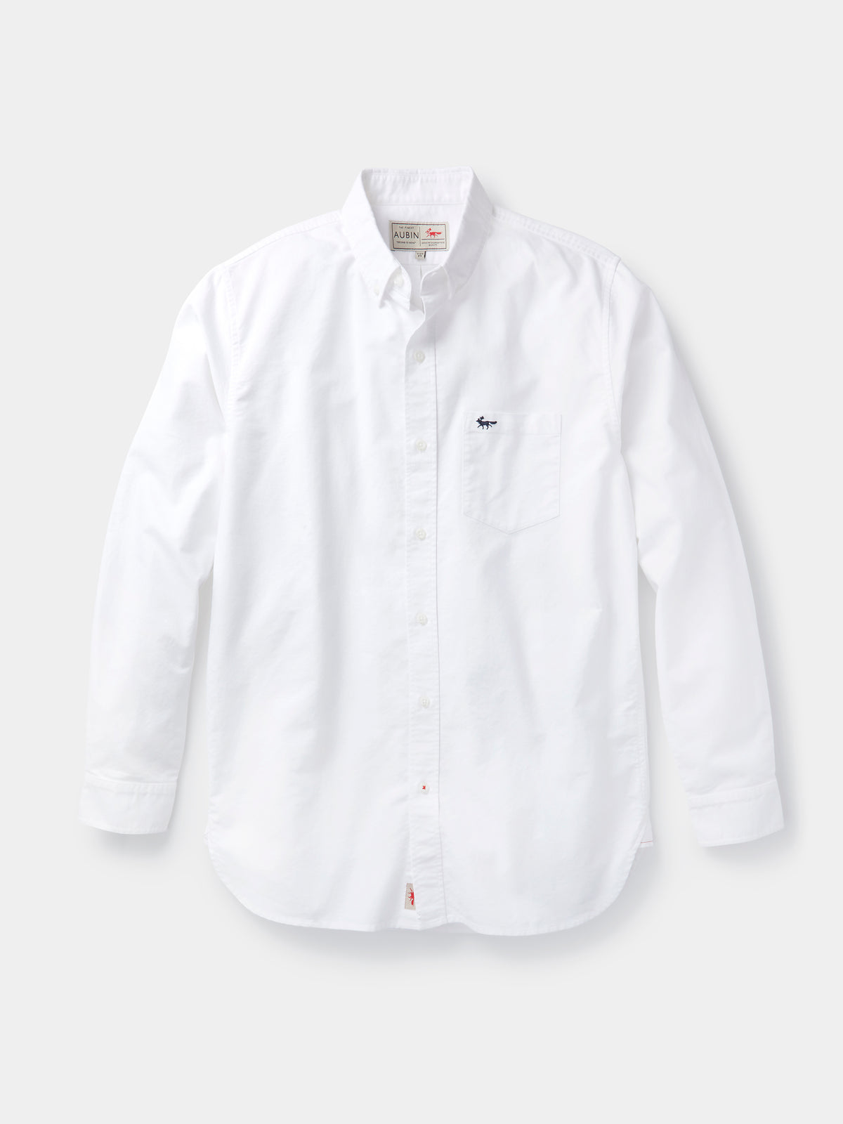 Aubin White Aldridge Oxford Button Down Shirt | Oxford Shirt