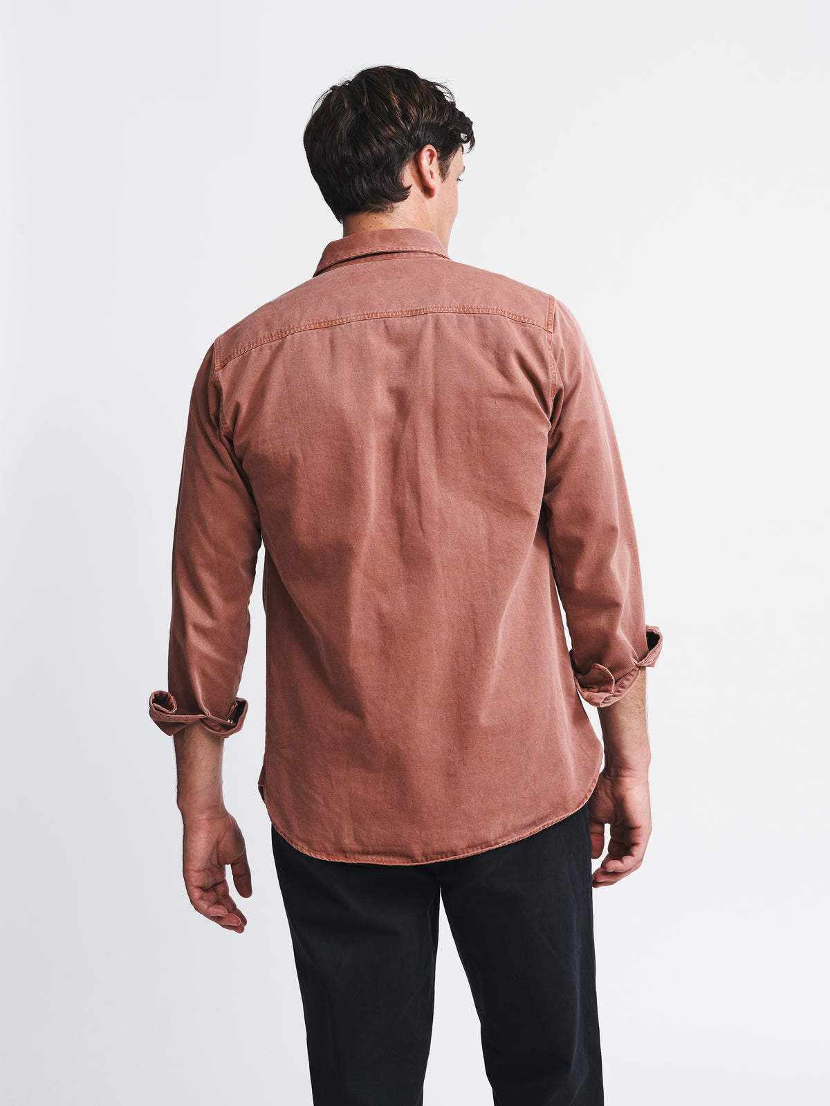Aubin Rust Normanby Shirt | Overshirt